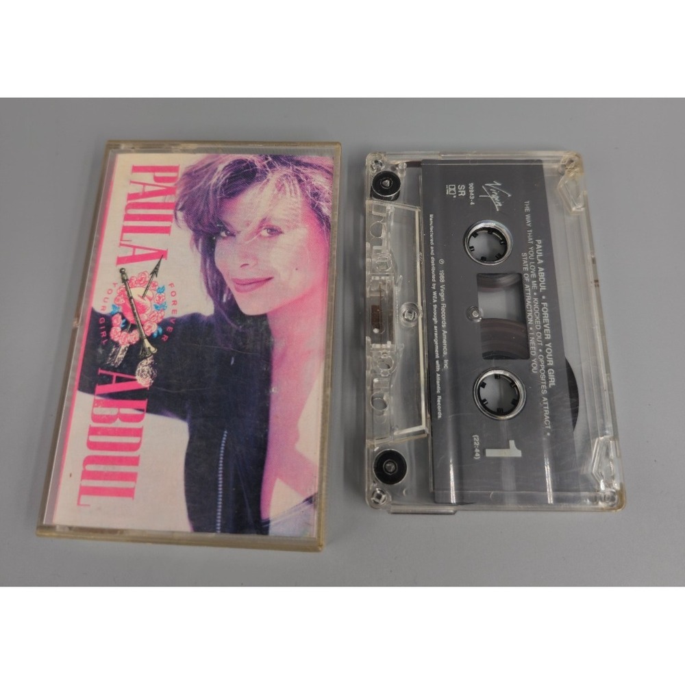 Paula Abdul - Forever Your Girl Cassette 1988 Virgin Records Pop Dance